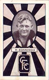1933 Allen's League Footballers #83 Horace Edmonds Front